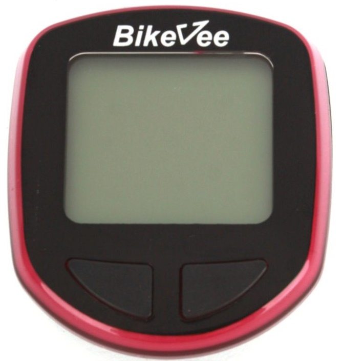 Велокомпьютер беспроводной, BKV-1000, 13 функций, BikeVee фиолетовый